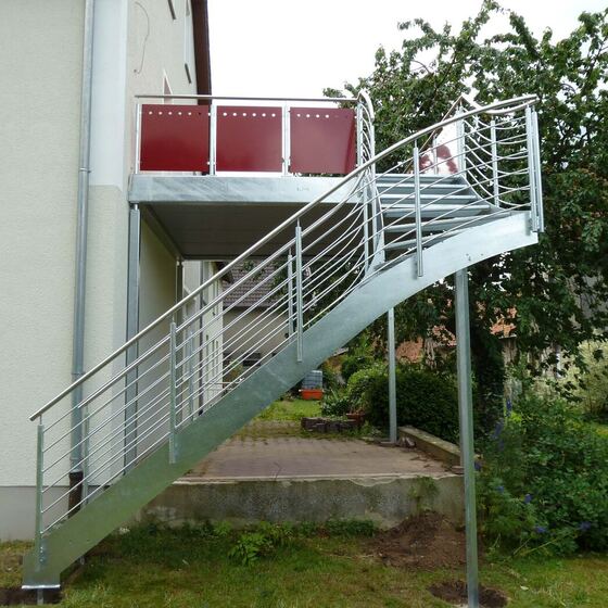 Außentreppen 6 von 54 – Düsediekerbäumer Metallbau GmbH