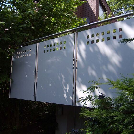 Balkongeländer – Blech 29 von 37 – Düsediekerbäumer Metallbau GmbH