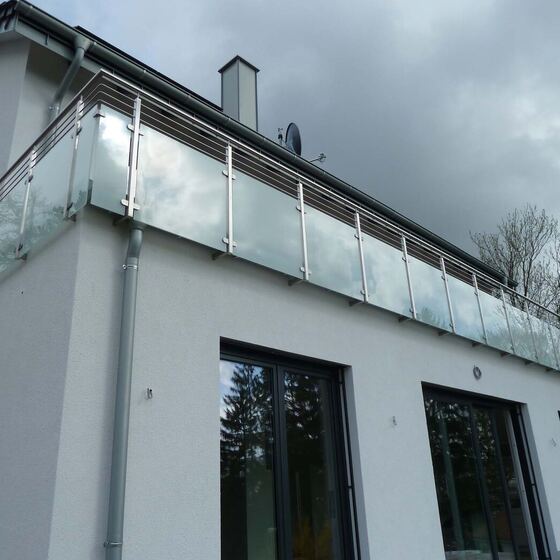 Balkongeländer – Glas 31 von 83 – Düsediekerbäumer Metallbau GmbH
