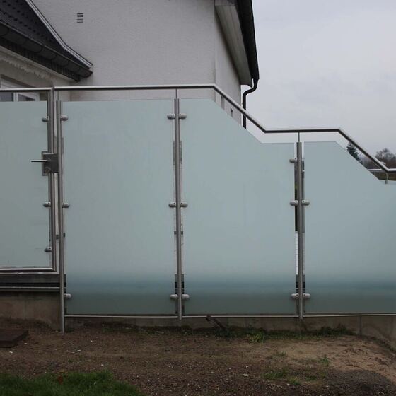 Balkongeländer – Glas 37 von 83 – Düsediekerbäumer Metallbau GmbH