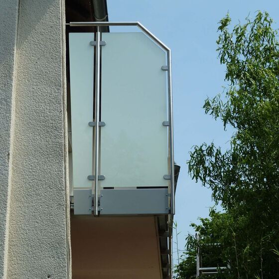 Balkongeländer – Glas 44 von 83 – Düsediekerbäumer Metallbau GmbH