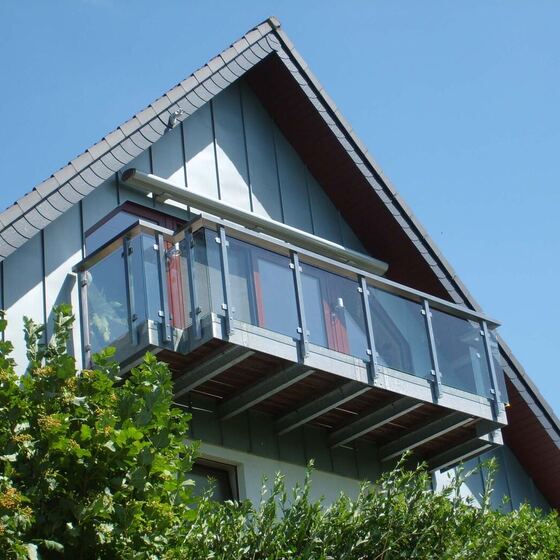 Balkongeländer – Glas 57 von 83 – Düsediekerbäumer Metallbau GmbH