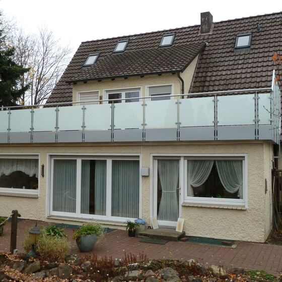 Balkongeländer – Glas 67 von 83 – Düsediekerbäumer Metallbau GmbH