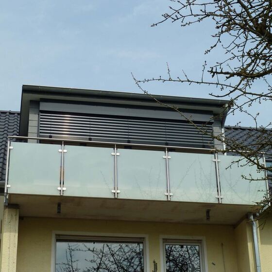 Balkongeländer – Glas 79 von 83 – Düsediekerbäumer Metallbau GmbH