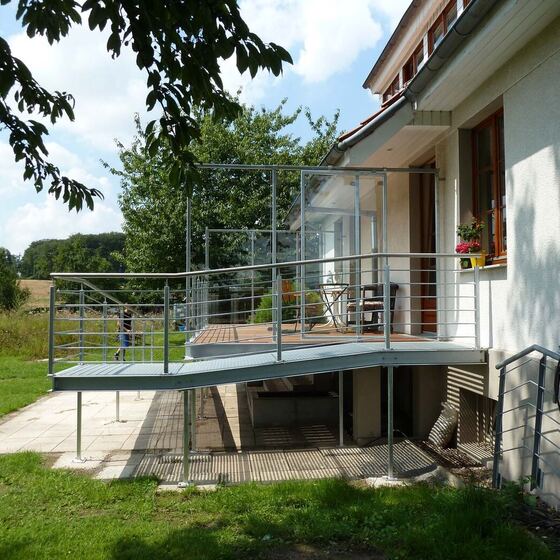 Barrierefreie Rampen 4 von 11 – Düsediekerbäumer Metallbau GmbH