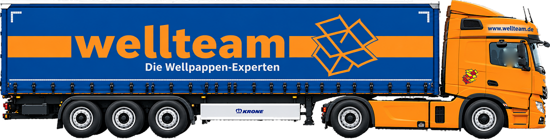wellteam Sattelzug der eigenen Flotte